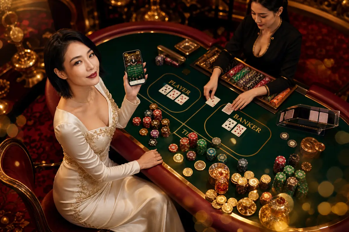 mmk338 Live Dealer Baccarat ကစားနည်း